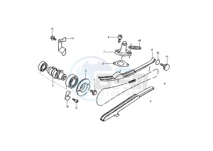 YP E MAJESTY 125 drawing CAMSHAFT – CHAIN