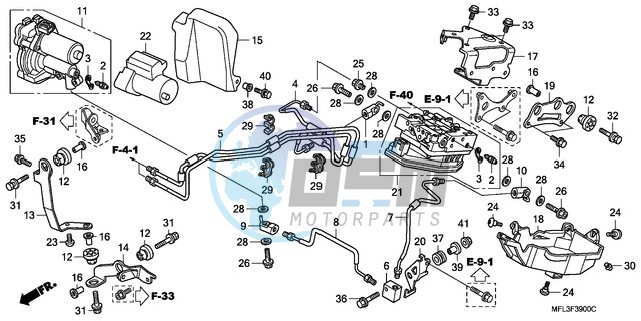 FRONT POWER UNIT/FRONT VA LVE UNIT