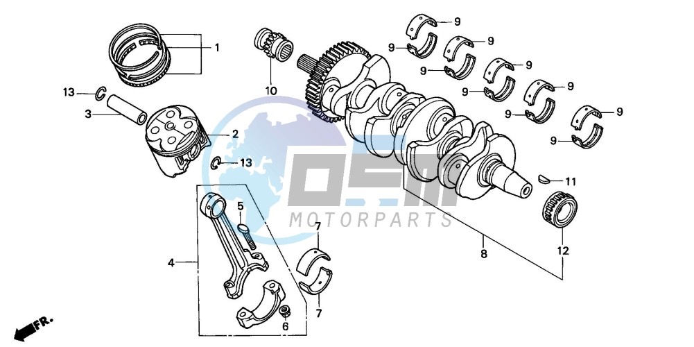 CRANKSHAFT/PISTON