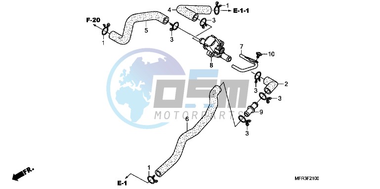 PAIR CONTROL VALVE