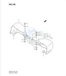 AN400Z drawing KNUCKLE COVER (AN400ZAL1 E2)