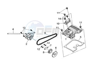 QUAD LANDER 300S drawing CYLINDER HEAD COVER / SIDE COVER