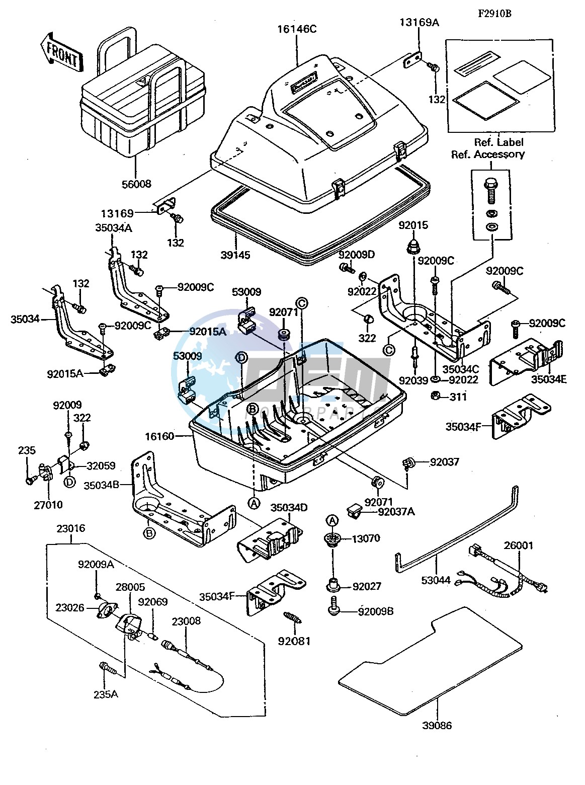 ACCESSORY -- TRUNK- --- ZG1200-B8_B9- -