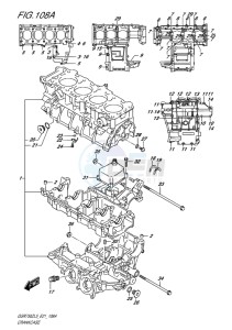 GSR750Z ABS EU drawing CRANKCASE