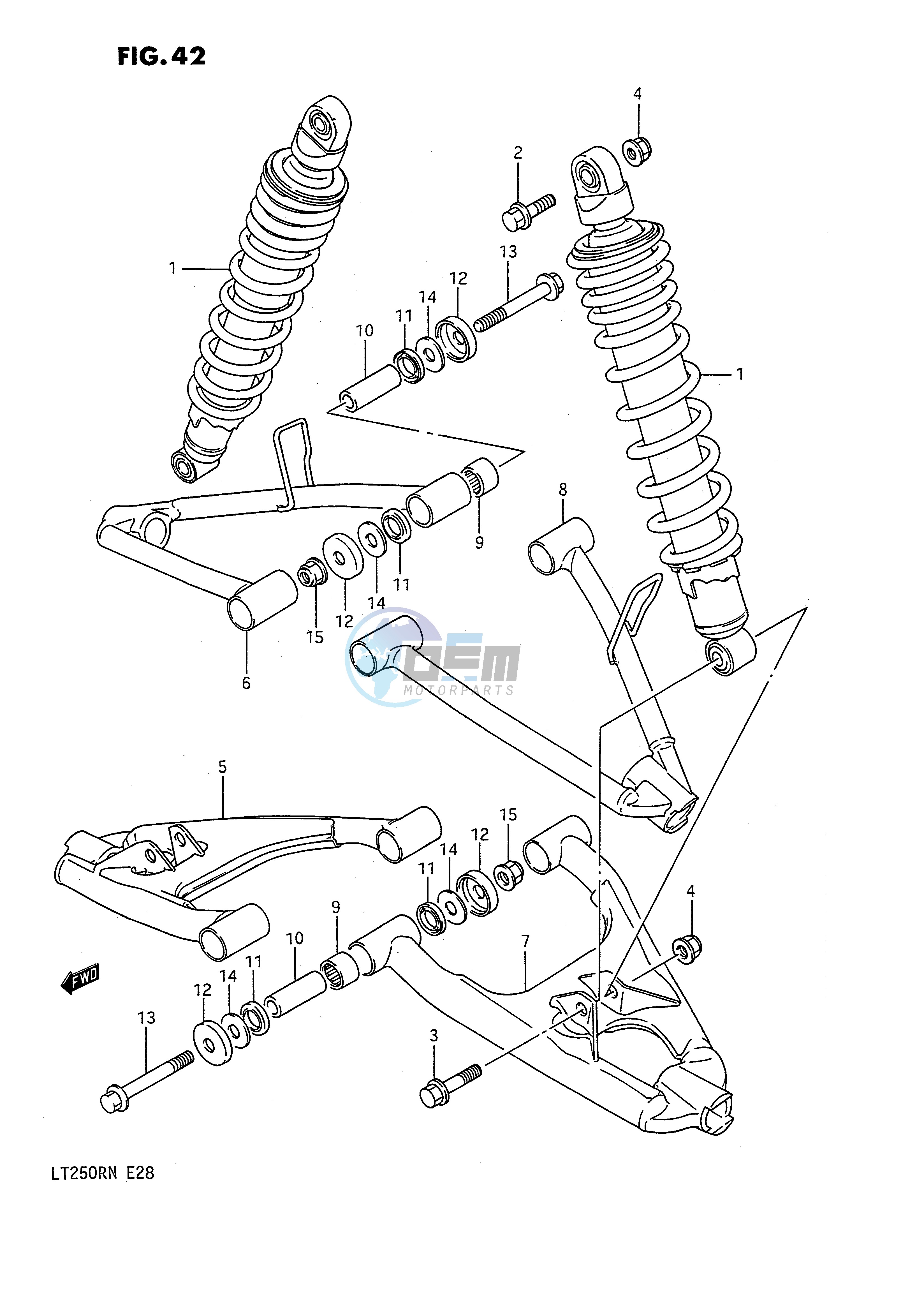 SUSPENSION ARM (MODEL H J K L M)