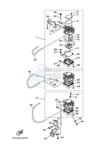 F40BEDL drawing CARBURETOR