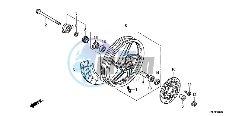 FRONT WHEEL