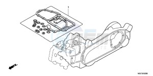 FJS600AB SilverWing ED drawing GASKET KIT B