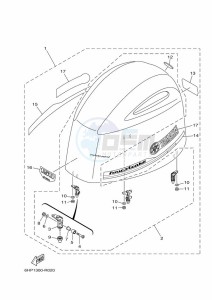 F150GETX drawing FAIRING-UPPER