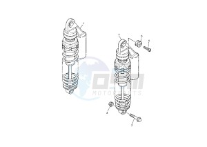 XJR 1300 drawing REAR SHOCK ABSORBER