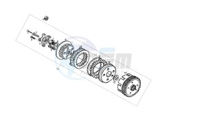 SENDA SM BAJA - 125 CC EU3 drawing CLUTCH