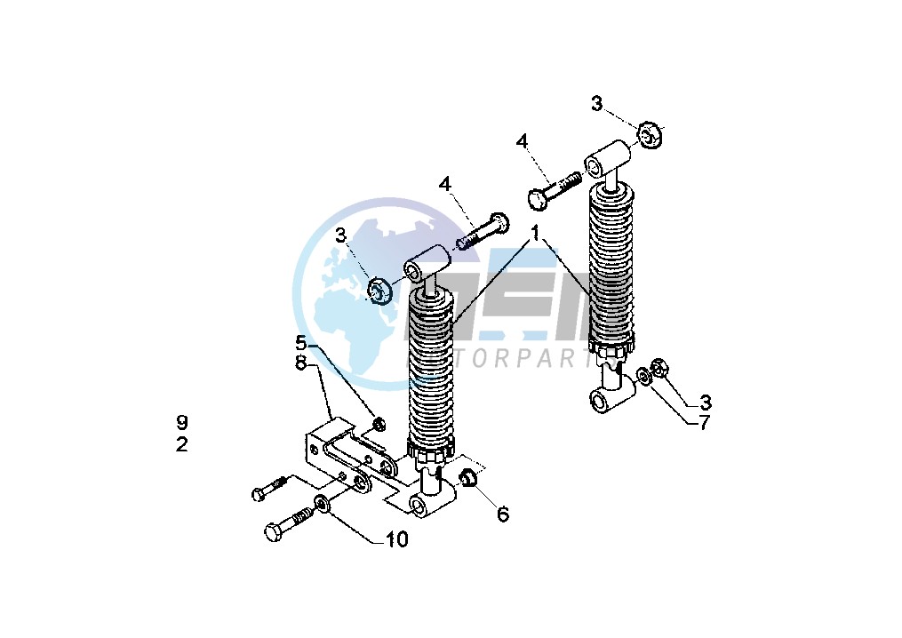 Rear Shock absorber