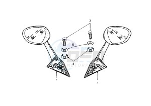 ELYSTAR TSDI - 50 cc drawing MIRROR