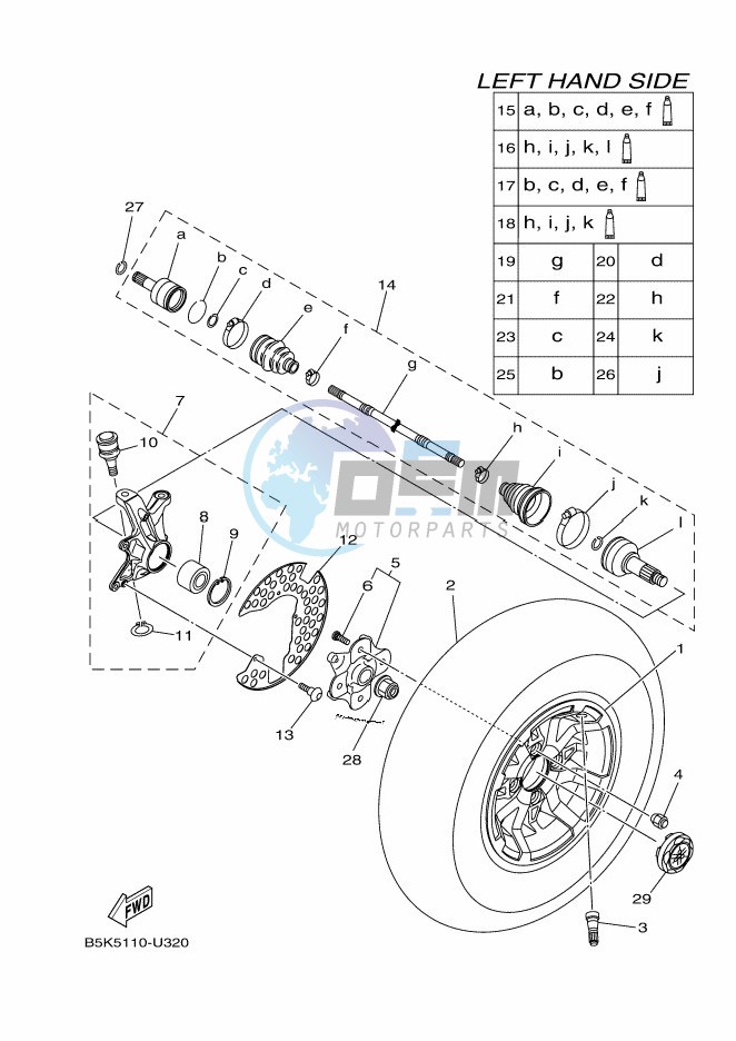 FRONT WHEEL