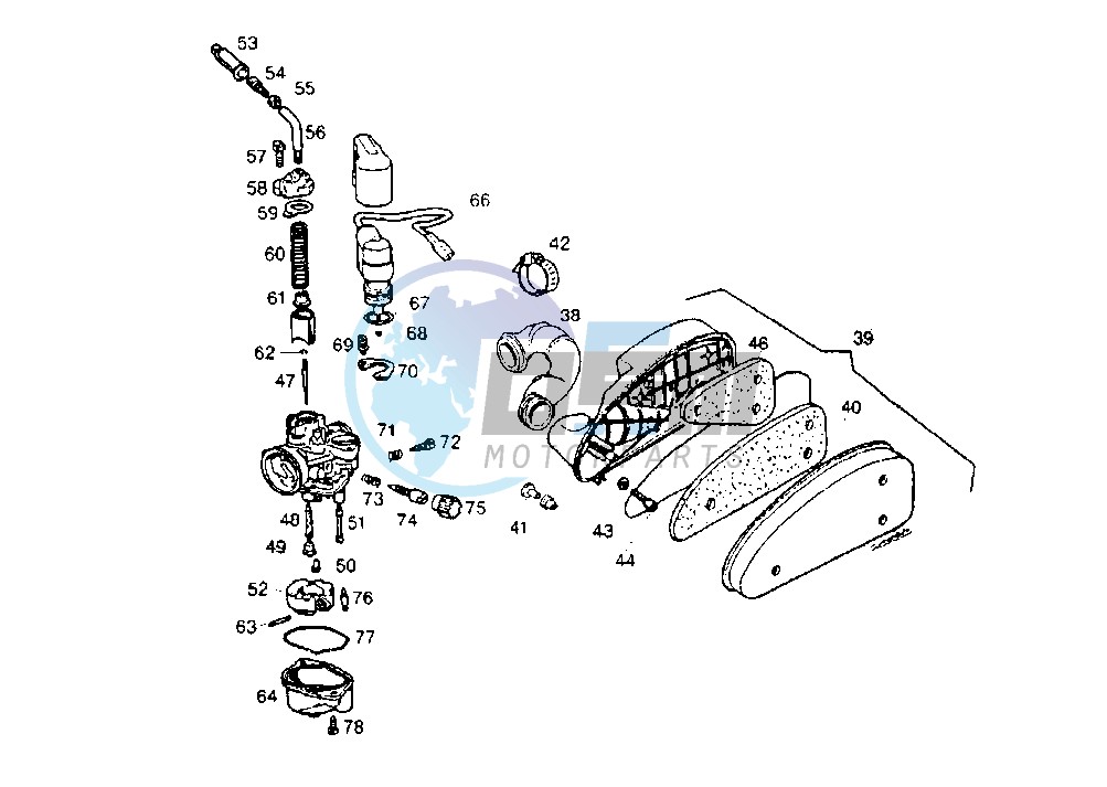 CARBURETOR DELL´ORTO