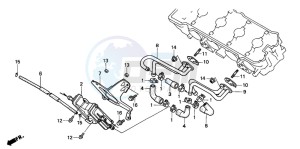 CBR600SE drawing AIR SUCTION VALVE