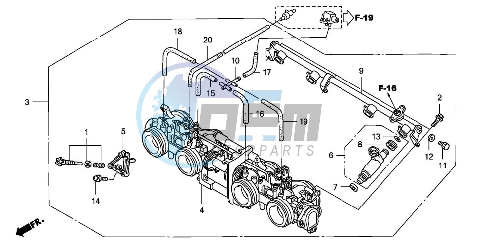 THROTTLE BODY (ASSY.)