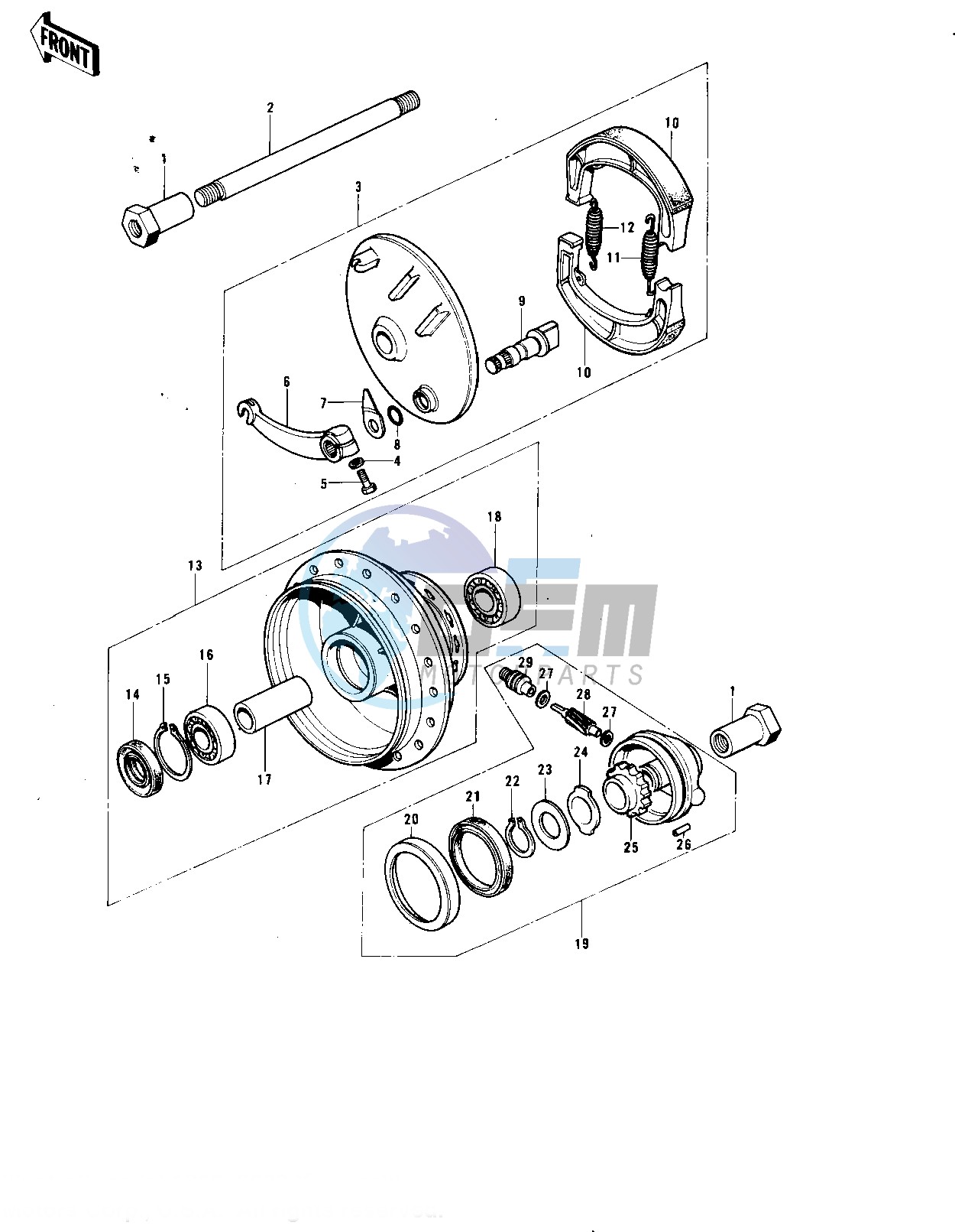 FRONT HUB_BRAKE