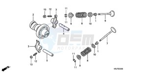 FES1259 France - (F / CMF) drawing CAMSHAFT/VALVE