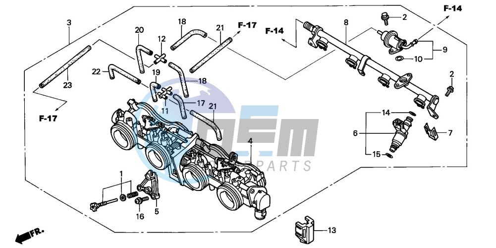 THROTTLE BODY (ASSY.)