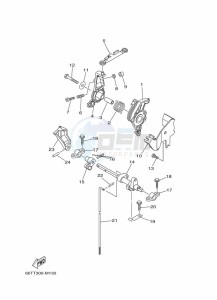 40XMHL drawing THROTTLE-CONTROL