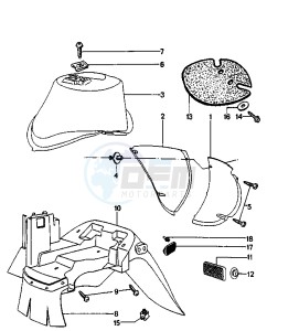 ZENITH L - 50 cc drawing FENDER