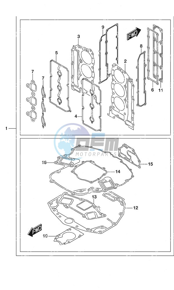 Gasket Set SS Model