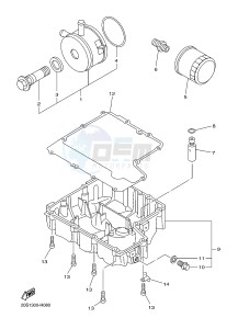 XJ6S 600 DIVERSION (S-TYPE) (36CD) drawing OIL CLEANER