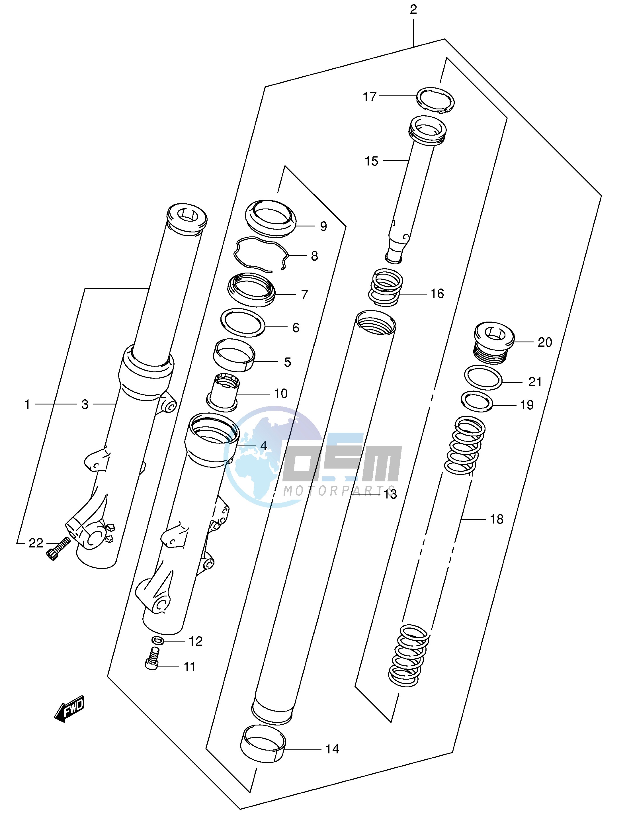 FRONT FORK DAMPER