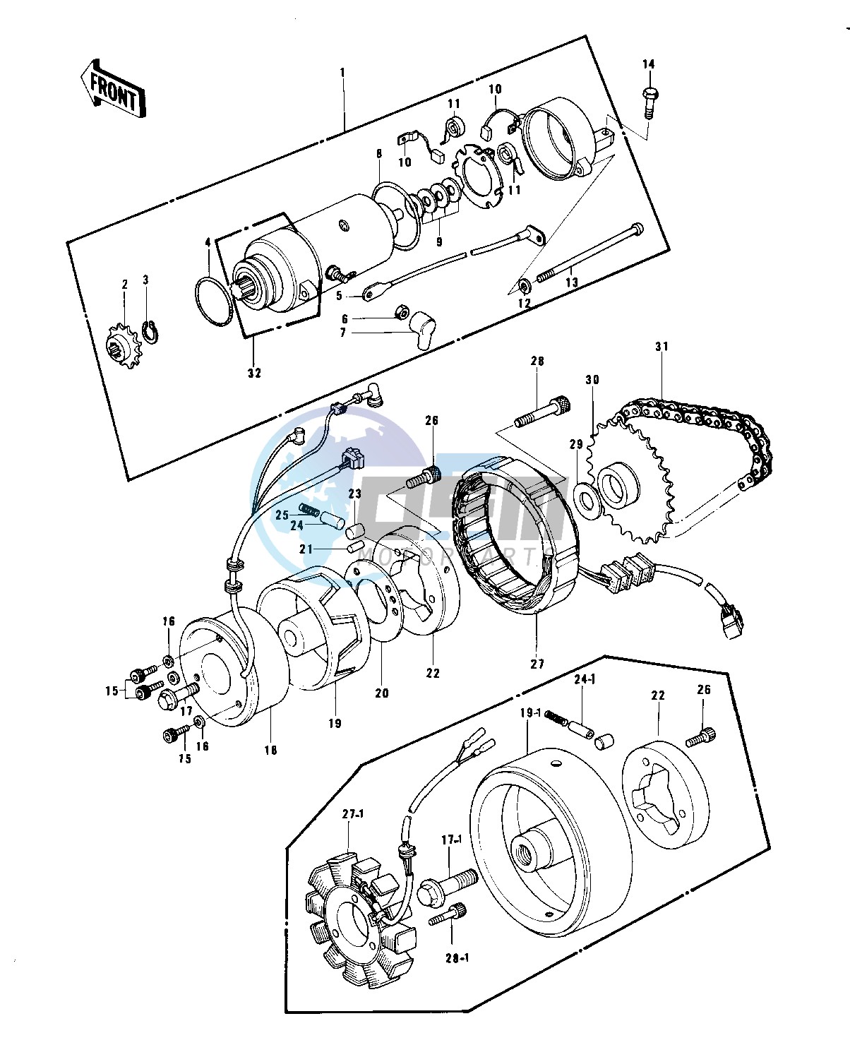 GENERATOR_STARTER MOTOR