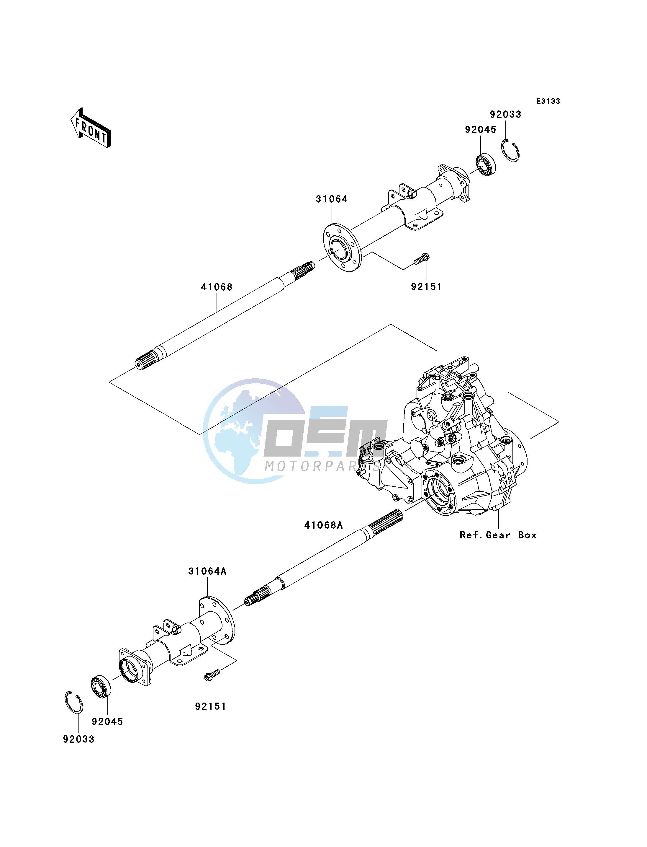 REAR AXLE