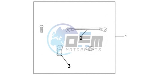 TANK BAG ATT KIT