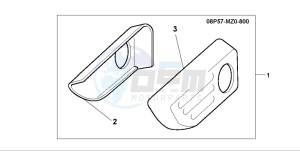 GL1500CD drawing CHRM SW.PIV.COVER