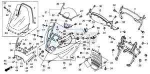 FJS600D SILVER WING drawing FRONT COVER