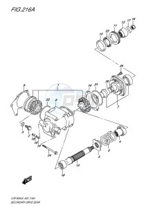 VZR1800BZ BOULEVARD EU drawing SECONDARY DRIVE GEAR