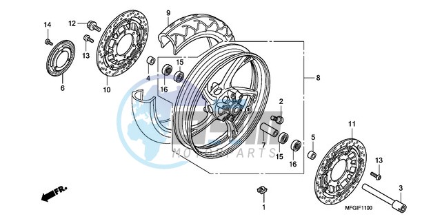 FRONT WHEEL