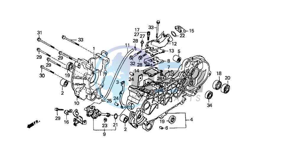 CRANKCASE/OIL PUMP