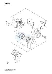 VS1400 (E3-E28) INTRUDER drawing FRONT CALIPER