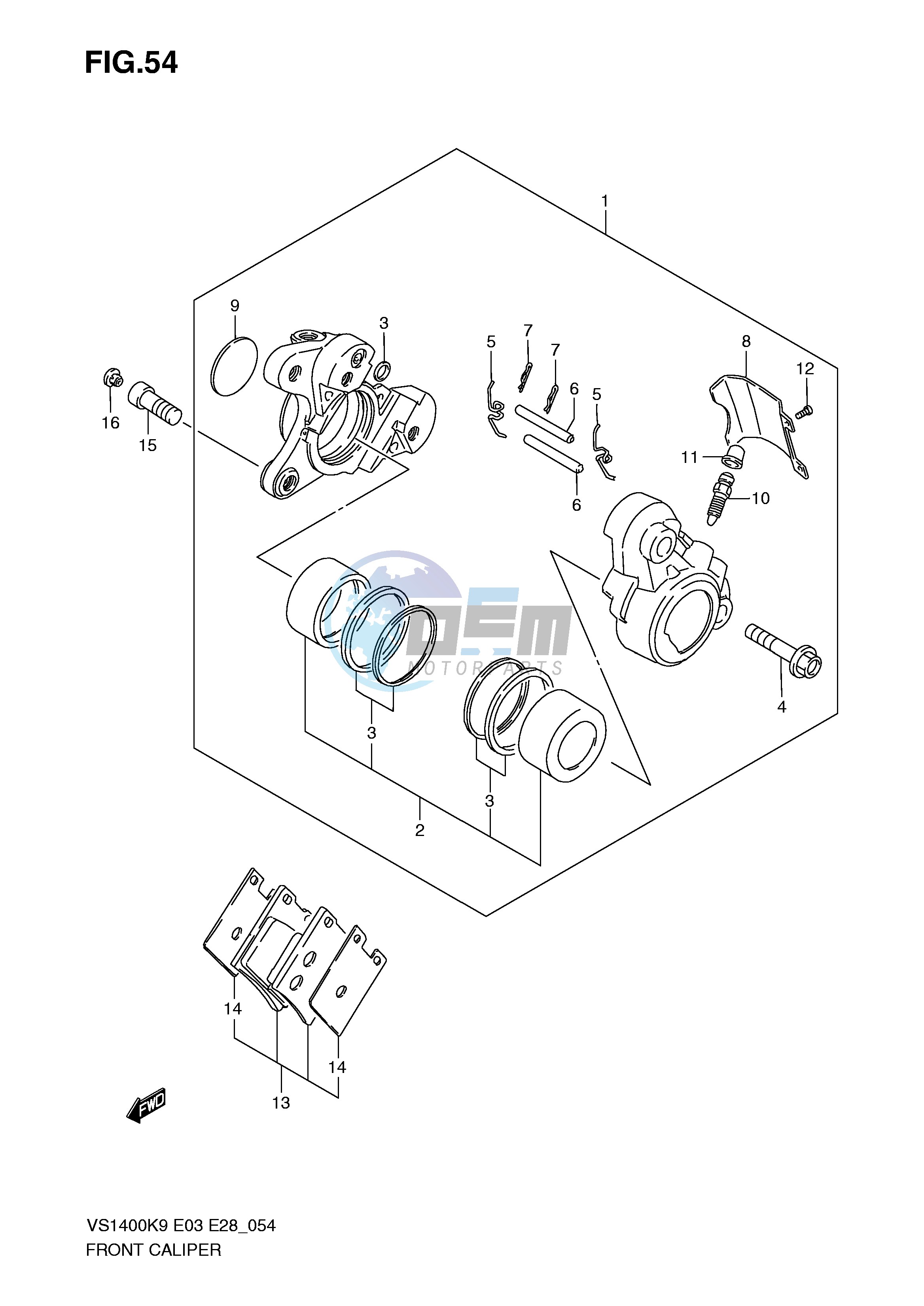 FRONT CALIPER