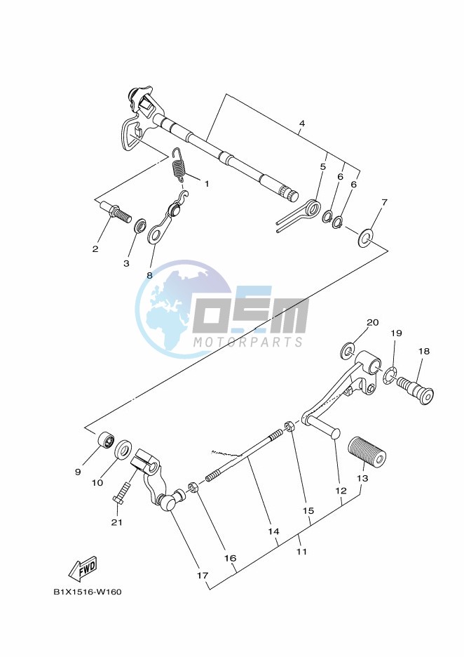 SHIFT SHAFT