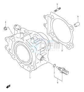 AN400 (E2) Burgman drawing CYLINDER