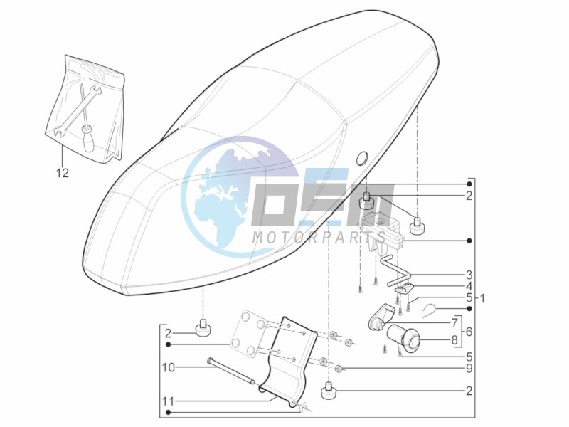 Saddle/seats