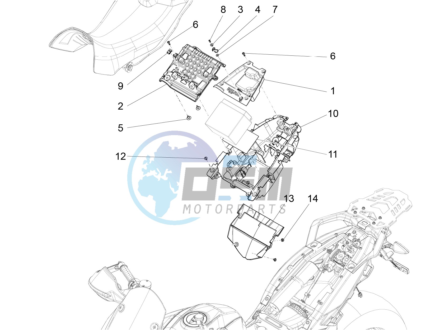 Saddle compartment