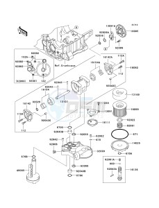 ZX 1200 C [NINJA ZZR 1200] (C1-C4) [NINJA ZZR 1200] drawing OIL PUMP_OIL FILTER