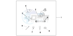 GL18009 Europe Direct - (ED) drawing PASSENGER CONTROL