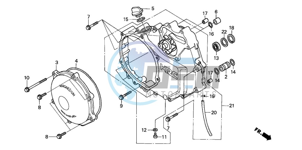 RIGHT CRANKCASE COVER