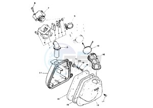 YA R AXIS 50 drawing INTAKE