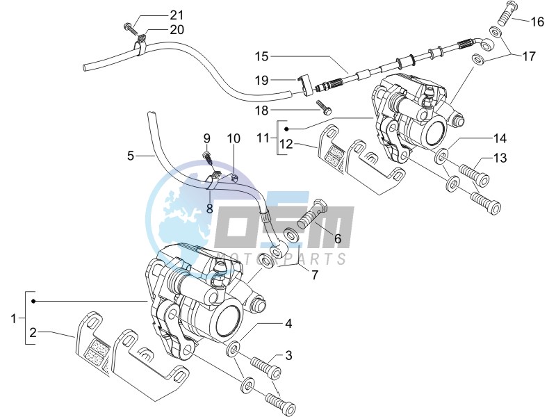 Brakes hose  - Calipers