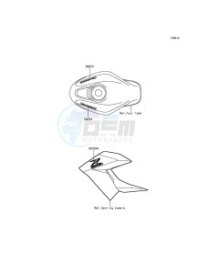 Z250SL BR250EFF XX (EU ME A(FRICA) drawing Decals(Ebony)