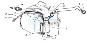 Beverly 125 drawing Oil drain valve